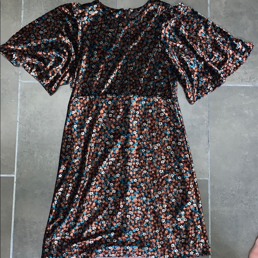 Velvet Flower dress (2nd pic to see actual color)
